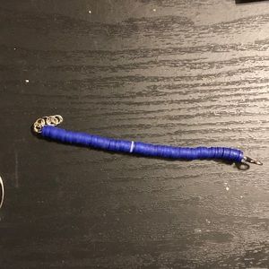 Blue bracelet